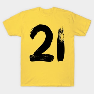 Number 21 T-Shirt